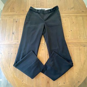 Banana Republic Black Dress Pants w/ Button Details